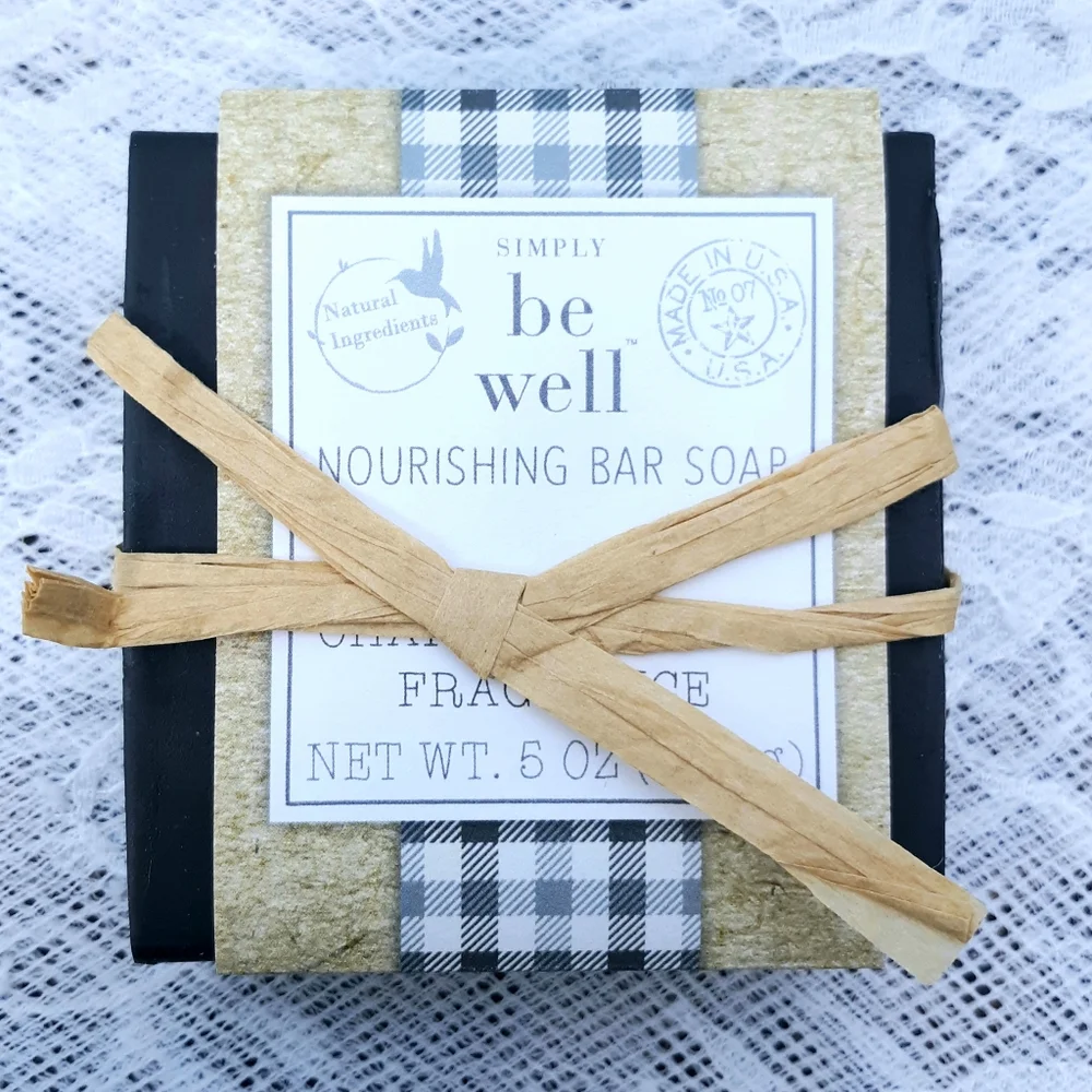 Spa Bundle 3 Black Charcoal Tea Tree Glycerin Bar Soap San Francisco Soap Co